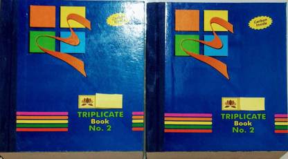 officekart regular B5 Duplicate Books 2 page ruled+one page plain 300 Pages
