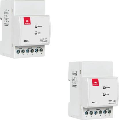 HAVELLS DHADOSN3012 3 Module SPN 12 (2400 W) ACCL DHADOSN3012-Pk2 MCB