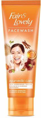 Fair & Lovely AYURVEDIC FACEWASH 2X100GM (2 PCS) Face Wash