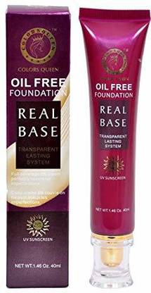 COLORS QUEEN Real Base Foundation-FT-010 Foundation
