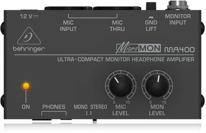 Behringer MA400 Desktop DAC Convertor Headphone Amplifier
