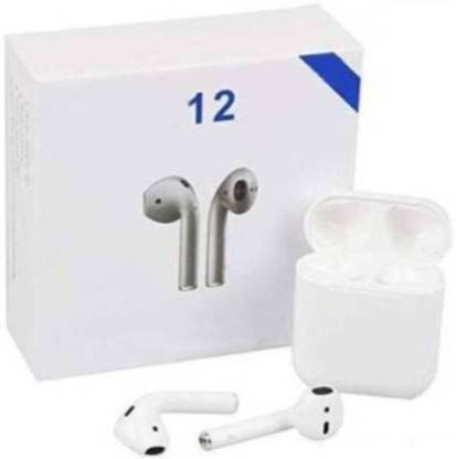 Kabeer enterprises TWS-I12 Twins Bluetooth Wireless Headset with mic K8 Bluetooth