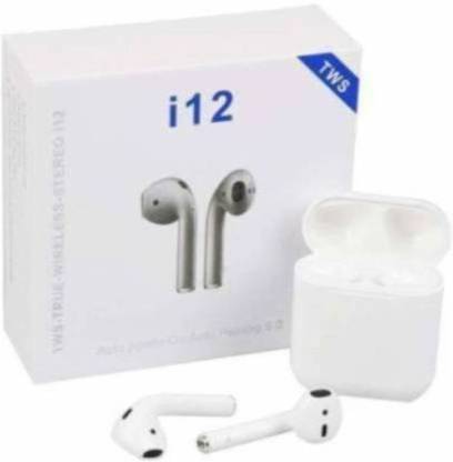 Chakam TWS-i12 Bluetooth Headset Twins Wireless Earbuds with charging case C48 Bluetooth