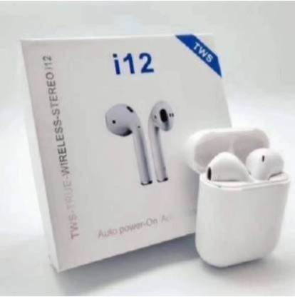 GIIG TWS I12 Twins Bluetooth EarBuds Headset Touch Sensor with and High Bass G72 Bluetooth