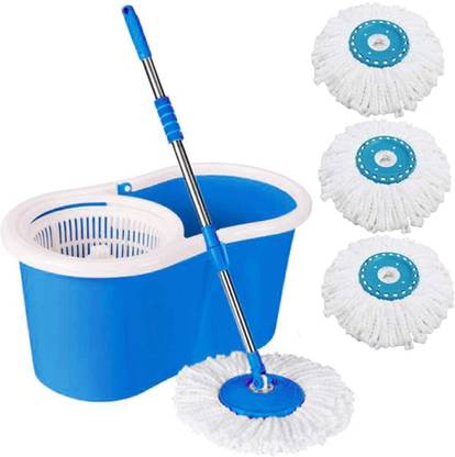 V-MOP Self Spin Wringing Mop Set Head and Refill