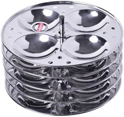 Embassy Spl Idli Stand, 5 Plates - 20 Idlis (Stainless Steel) Standard Idli Maker