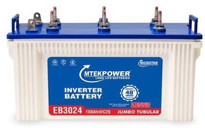 Microtek EB3024+EB700 Tubular Inverter Battery