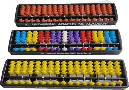 Universal Abacus Combo-Kids Abacus-17 rod-(Pack of 3)
