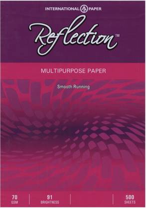 reflection Foolscap (FS) Unrule 215 x 345 mm 70 gsm Copy Paper
