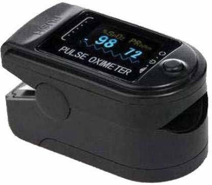 iSPARES Digital Finger Tip Oximeter Pulse & Heart Rate Reader with Color Display Pulse Oximeter