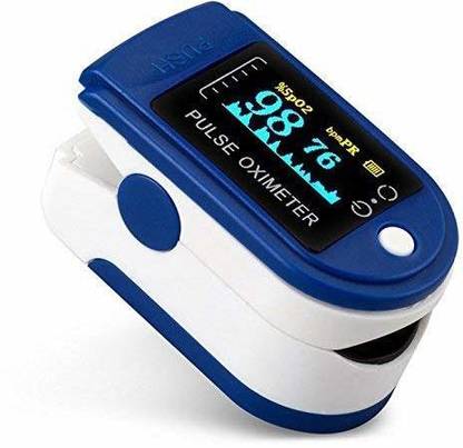 iSPARES Digital Finger Tip Oximeter Pulse & Heart Rate Reader with Color Display Pulse Oximeter