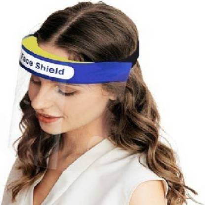 eShop24x7 Full Face Shield Mask, face shield mask reusable, plastic, for man, for kids, for women, EDS1011 Face shield mask Safety Visor