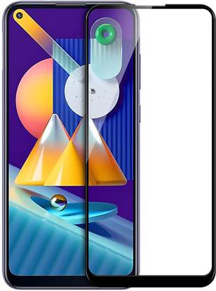 NKCASE Edge To Edge Tempered Glass for Samsung galaxy M11