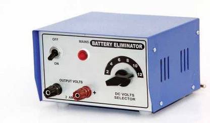 THE LABWORLD battery eliminator 0-12 v 2 amp with regulated power supply (Blue) Battery eliminator