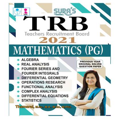 TRB PG Mathematics Exam Books