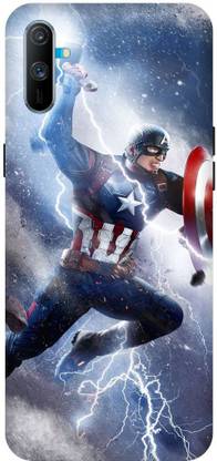 Zaplab Back Cover for Realme C3 Avengers Printed Back Cover