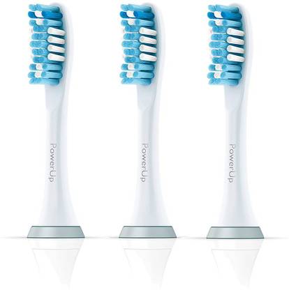 PHILIPS Sonicare Hx3023/64 Powerup Brush Head, Sensitive, 3 Count [Cat_91723] Electric Toothbrush