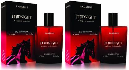 RAMSONS Midnight Perfume 100ml*2pcs DF4210 Eau de Parfum  -  200 ml