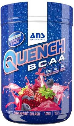 ANS PERFORMANCE QUENCH BCAA Preworkout Superfruit Splash 100 serving BCAA