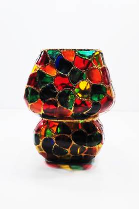 GUPTA GLASS EXPORTS MULTICOLOURED TABLE LAMP Table Lamp