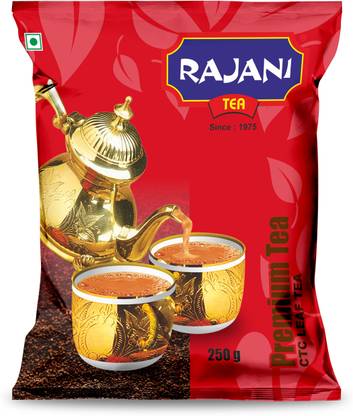 Rajani Premium CTC Leaf Tea Black Tea Pouch