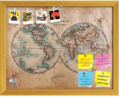 Artzfolio AZ5002007BLB_FR_RF_R-0_D12_GD Cork Bulletin Board