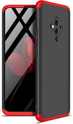 MOBILOVE Back Cover for Vivo S1 Pro | Full Body 3 in 1 Slim Fit 360 Degree Protection Hard Bumper Back Case Cover
