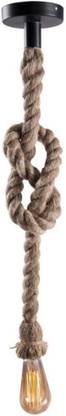 KRYSTALS Hanging Rustic Rope chandelier, hanging ceiling light for dining room,restraunt,bar, cafe Pendants Pendants Ceiling Lamp