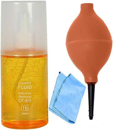 7Q7 Cleaning Kit with Rubber Pump - 200ml for Computers