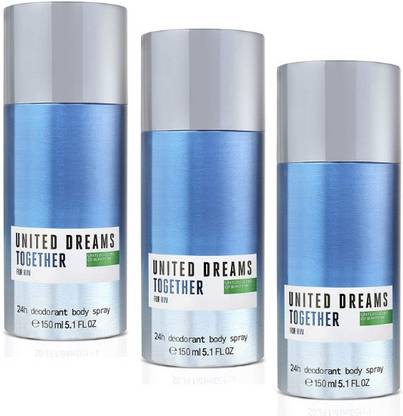 United Dreams (Together) For Him - 150ml - TH-03 Deodorant Spray  -  For Men