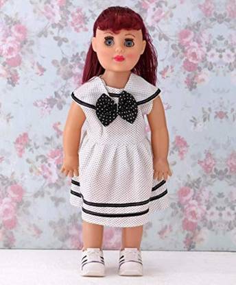 Joy Stories Large Baby Doll for Girls with Open & Close Eye / Blinking Eyes, Height - 46 cm