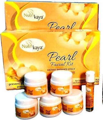 Nutri kaya Fearl facial kit instant Radiance Effect ( set of 2 ) 139×2