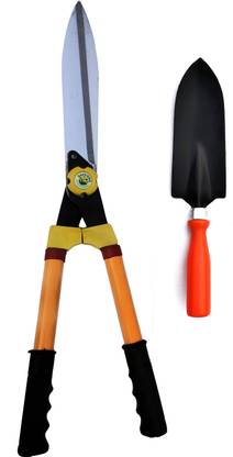 Daffodil Gardening Tools set of 2 with Pipe Handle Hedge Shear and Trowel Garden Tool Kit
