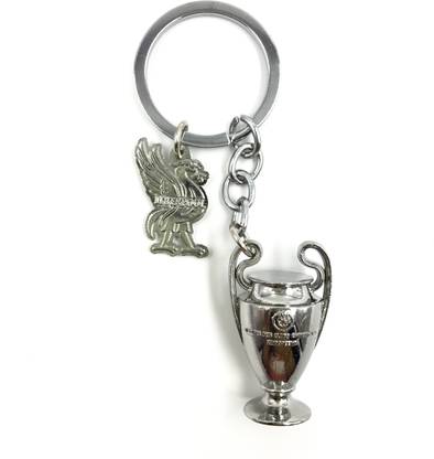 Good Goody Football Liverpool Trophy Metal Heavy Keychain UEFA Champions League | Utility Keyring Key Chain