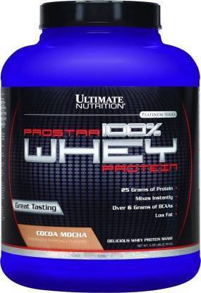 Ultimate Nutrition Prostar 100% Whey Protein Whey Protein (2.39 kg, Cocoa Mocha) Whey Protein