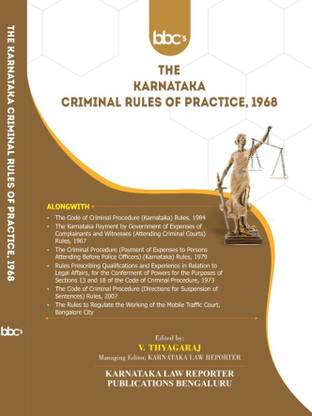 Karnataka Criminal Rules Of Practice In English