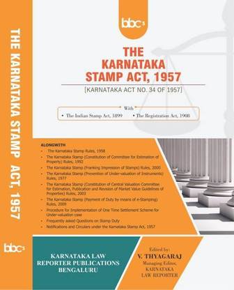 Karnataka Stamp Act, 1957 With Rules In English