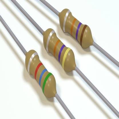 diykit 2.7K Ohm CFR - Pack of 100 Fixed Resistor