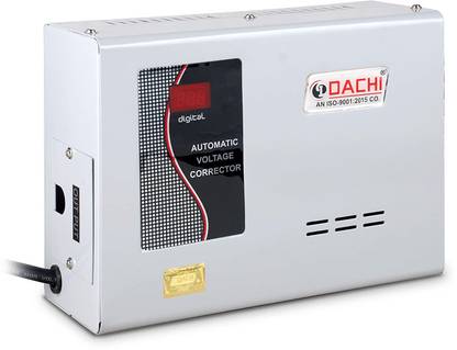 DACHI 4 KVA Voltage STABILIZER Upto 1.5 TON AC from Working Range 130V-280V (Suitable for Both Inverter & Non-Inverter AC Either Split OR Window) Single Phase Voltage Stabilizer