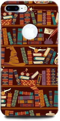 WallCraft Back Cover for Apple iPhone 8 Plus HARRY POTTER, LIBRARY, BOOKS