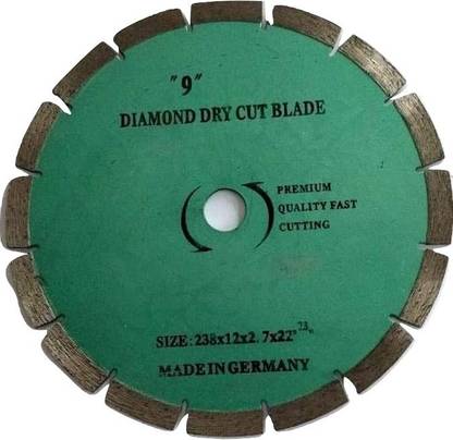 sarrah 9 Inch Wet Dry Segmented Cutting Concrete Diamond Saw Blade for Masonry with 7/8-5/8 Inch Arbor 9 Inch Wet Dry Segmented Cutting Concrete Masonry with 7/8-5/8 Inch Arbor Pipe Cutter