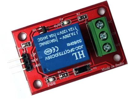 IElec Systems 1 CHANNEL RELAY MODULE Electronic Components Electronic Hobby Kit