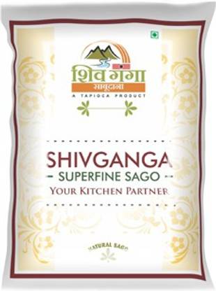 SHIVGANGA Sabudana (sago) 500 GMS Pack of 4 Sago