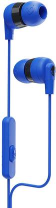 Skullcandy Ink'd Plus Wired Earbuds,Microphone, Works with Bluetooth Devices and Computers Wired