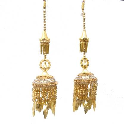 ONEX Bridal Golden Design wedding Kaleera/Kalira/Kalire with Golden Leaves for Dulhan Kaleera