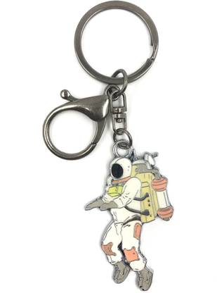 Good Goody Dancing Floating Astronaut Quirky Keychain | Heavy Quality Fancy Glitter Keyring ISRO NASA in Space Jewellery Accessory Key Chain