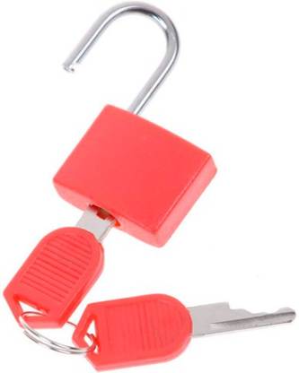 Lianqiu Mini Luggage Lock-23mm (Pack of 4) Padlock