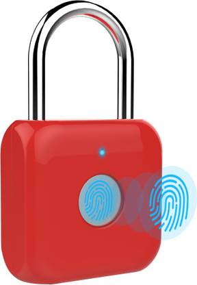 OIDA Fingerprint Padlock Smart lock Keyless USB Charging Padlock