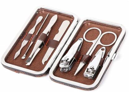 D n S 7 In 1 Professional Manicure Pedicure Kit