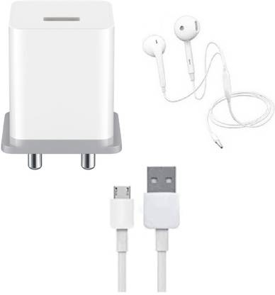 ULTRAFAST Wall Charger Accessory Combo for Oppo F9 F9 Pro F7 F5 F3 F3 Plus A71 A71K A83 A5 A3s A37F F1s / F3/Plus, F5/Youth, F7, A83, A37f, A37, A71, A57 and all smart phone chargers Like Original Charger